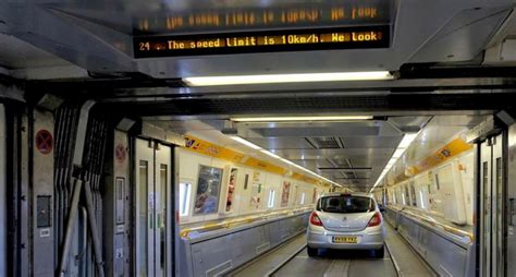 taking car through channel tunnel